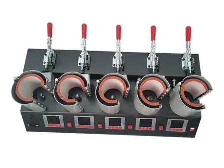 5-in-1 Mug Heat Press (Multi-Station Mug Press)